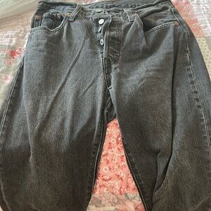 Levi's Dark Gray Relaxed Fit Jeans